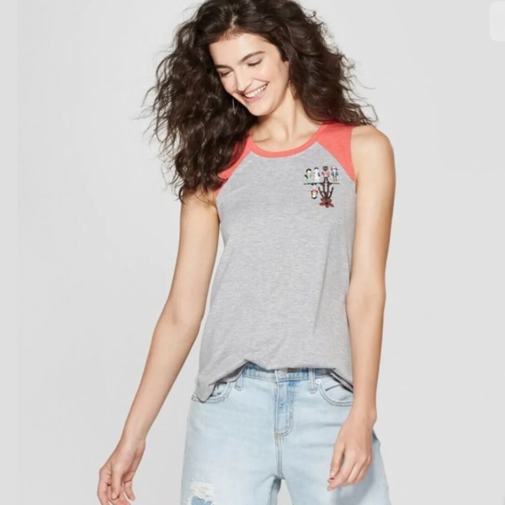 Stranger Things Muscle Tee Sz L